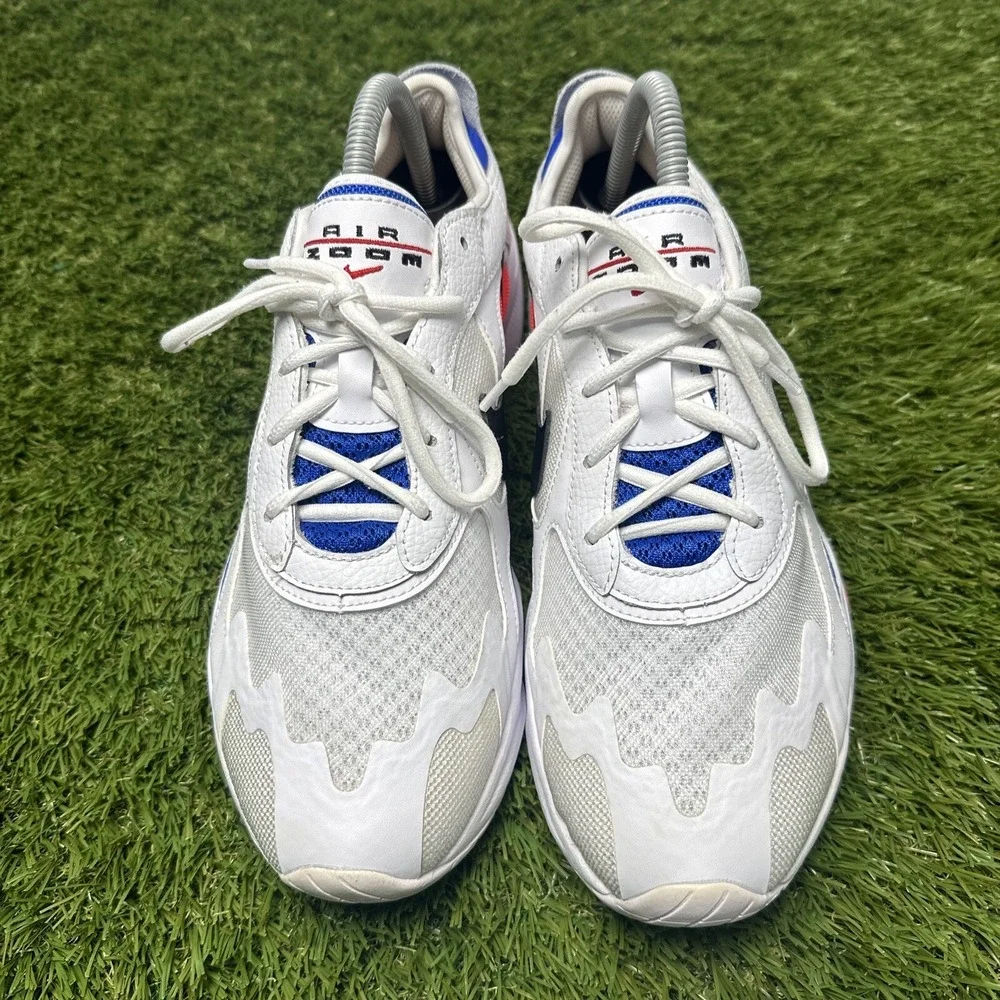Wmns SZ 9 Air Zoom Division White Game Royal-CK2950-101 GAME ROYAL/FLASH CRIMSON